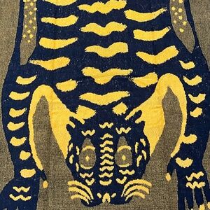 Anthropologie “Tibetan Tiger” Oversized Towel